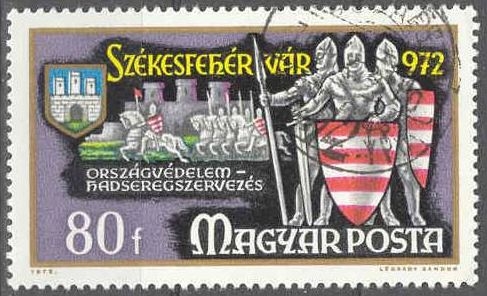 Hungria 1972 Scott 2158 Sello º Caballeros Defensa del Pais 80f Hongrie Magyar Posta Ungarn Hungary Ungheria Hongarije Mi.2784 Yv.2250 